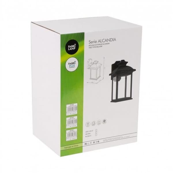 Vägglampa utomhus - FAB - ALCANDIA - Svart - Klassisk - IP44