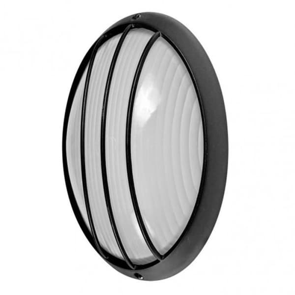 Vägglampa - Vägglampa - AQUILA - Svart aluminium - Glas - IP44