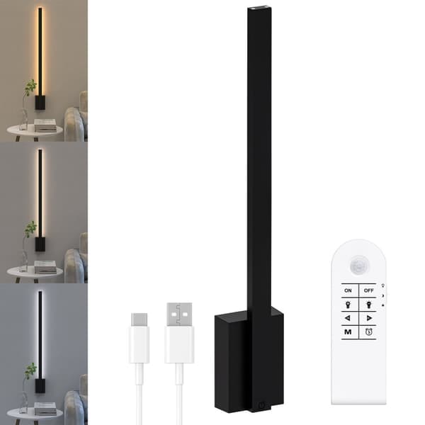 INF Vedenpitävä ulkokäyttöön tarkoitettu LED-seinävalaisin Type-C-latauksella