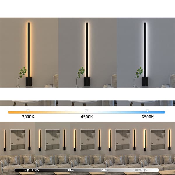 INF Utomhus Vattentät LED Vägglampa - Vit Skal, 2-Pack