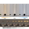 Miniatyrbilde 3 av 4: INF LED-vegglampe med bevegelsessensor - Hvit, 106 cm, oppladbar