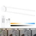 Miniatyrbilde 2 av 4: INF LED-vegglampe med bevegelsessensor - Hvit, 106 cm, oppladbar