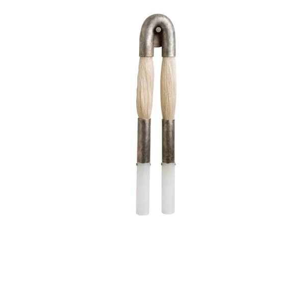 Nyhet Vägglampa, Dimbar LED, Elegant Design,Silver, Varm vit (2700-3500K)