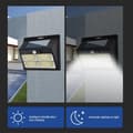 Miniatyrbillede 6 af 7: Solar Motion Sensor Væglamper, 3 tilstande, Vandtæt, Udendørs sikkerhedsbelysning