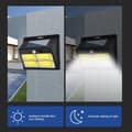 Miniatyrbillede 4 af 7: Solar Motion Sensor Væglamper, 3 tilstande, Vandtæt, Udendørs sikkerhedsbelysning
