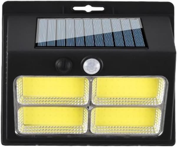 Solar Motion Sensor Væglamper, 3 tilstande, Vandtæt, Udendørs sikkerhedsbelysning SZ2