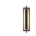 Miniatyrbild 1 av 2: Postmodern vägglampa, 14 cm bredd, 55 cm höjd,Varm vit (2700-3500K), svart