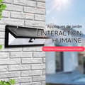 Miniatyrbild 4 av 4: INN Solar Triple Wall Lamp LED Body Sensor Lamp Utomhusbelysning Garagelampa Uteplatslampa Villa Street Lights