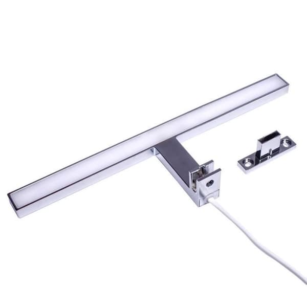 30cm 5W LED vägglampa för badrumsspegel - Neutral Vit - Grå - Modern - Design - Väggmonterad