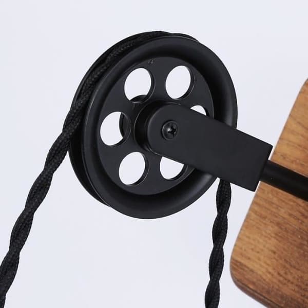 Vägglampa - PENDOL - Svart - Metall - Vintage - Justerbar höjd - E27 40W max