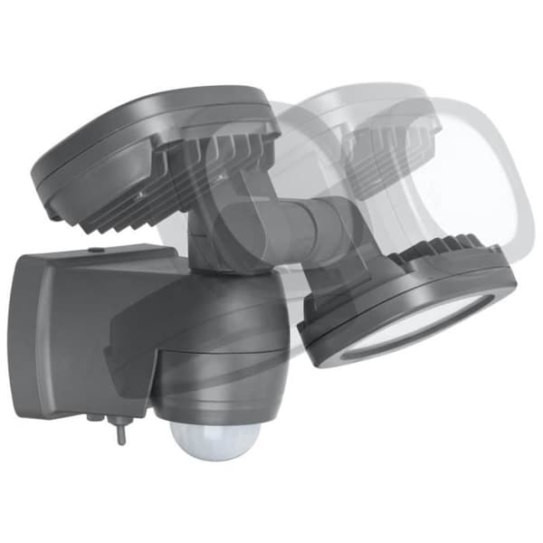 Brennenstuhl Dubbelbatteri LED-lampa LUFOS Grå 2x240 lm