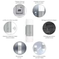 Miniatyrbild 4 av 4: STEINEL - Utomhusvägglampa med sensor L 910 S LED 9,8W 3000K IP44 - Silver