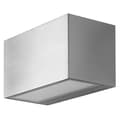 Miniatyrbild 1 av 4: LEDVANCE SMART+ WI-FI BRICK ST RGBW 14,5 cm - mörkgrå dimbar LED-vägglampa med 3000 stålhölje