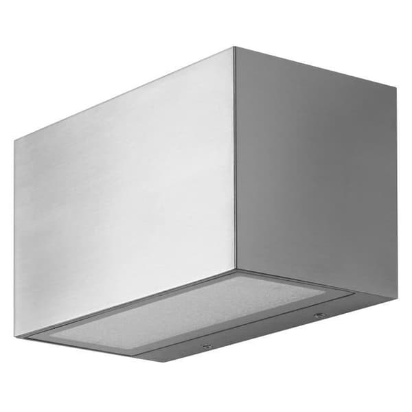 LEDVANCE SMART+ WI-FI BRICK ST RGBW 14,5 cm - mörkgrå dimbar LED-vägglampa med 3000 stålhölje