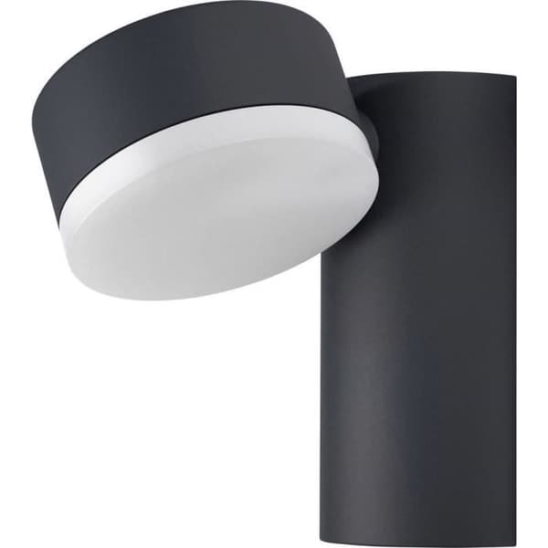 LED-vägglampa utomhus - LEDVANCE ENDURA® STYLE SPOT ROUND L - Mörkgrå - 8W - IP44 Svart, Grå