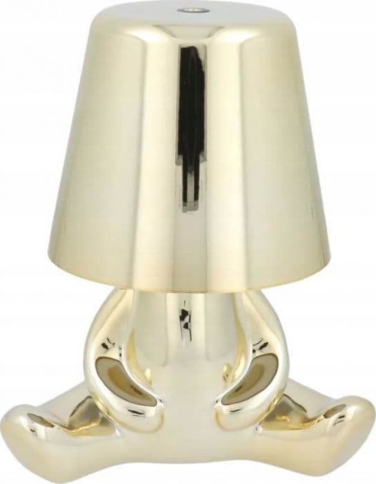 Inomhusapplikation Oem Skrivbordslampa GOLD MAN Nattlampa sittande Art Déco (mönster 7) MLTL