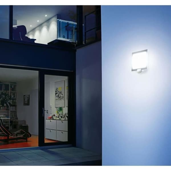 STEINEL Vägglampa utomhus med sensor L 20 S 60W IP44 - Antracit