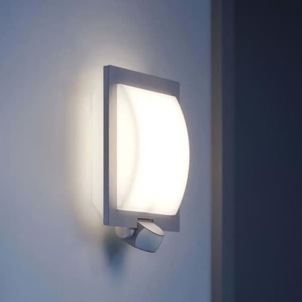 STEINEL Vägglampa utomhus med sensor L 20 S 60W IP44 - Antracit