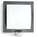 Miniatyrbild 1 av 4: STEINEL Vägglampa utomhus med sensor L 20 S 60W IP44 - Antracit