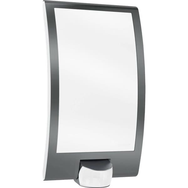 Steinel L 22 S 035709 Vägglampa utomhus med rörelsesensor Energisnål glödlampa, LED E27 60 W anthra Antracit