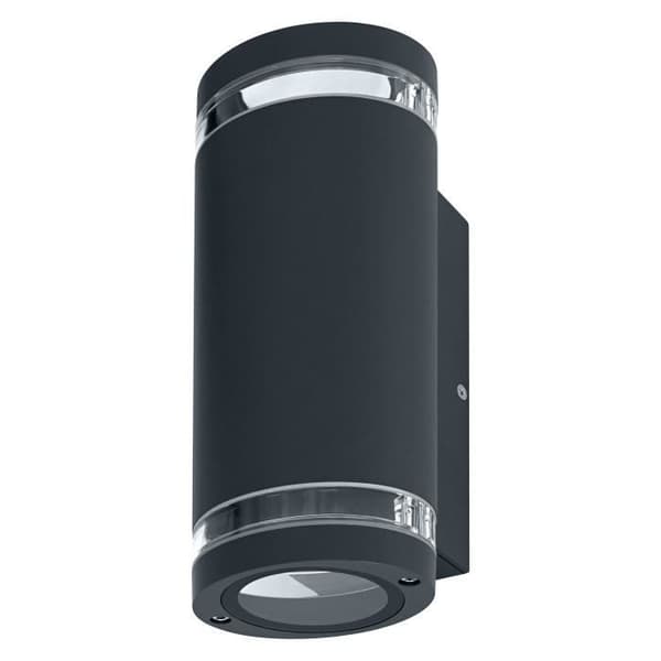 Vägglampa - LEDVANCE - GU10 - Aluminium - Svart - Utomhusbelysning IP44