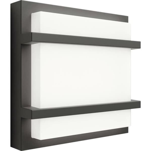 Vägglampa - Philips - Petronia - LED - 3,8 W - Utomhus - Aluminium Antracit