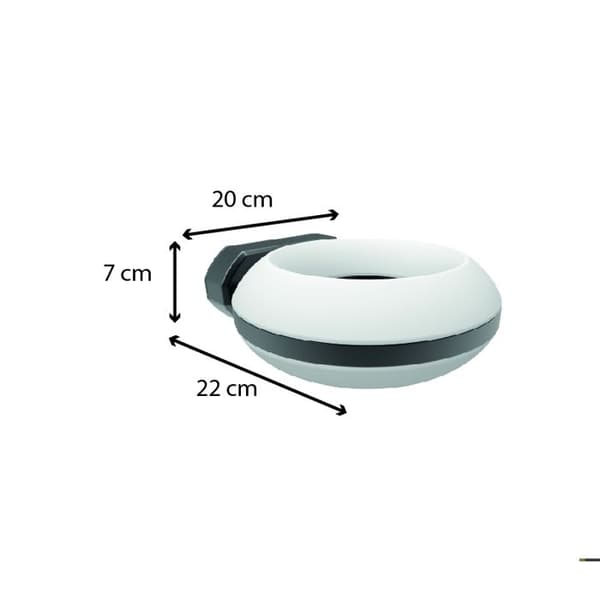 Vägglampa utomhus IP65 (1300Lm 3000K A++) Grå - Voltman