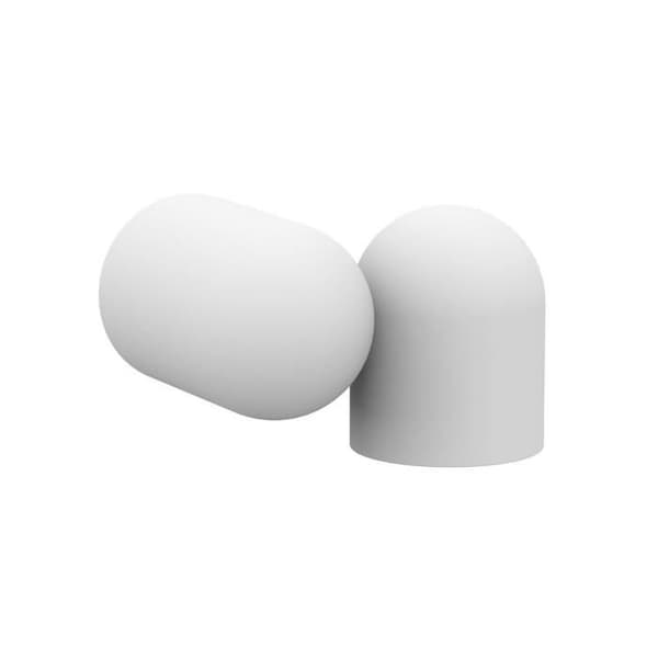 Inspirerad Mantra IOS Vägglampa IOS Justerbar Spot, 1 x GU10, Vit