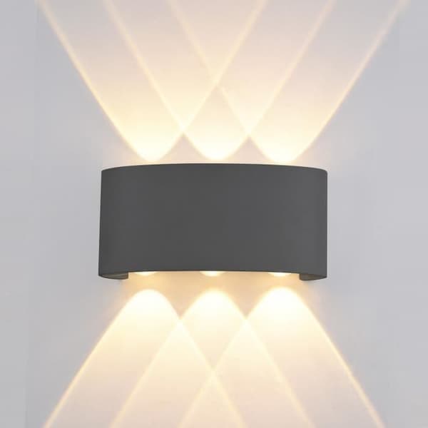 Italux Ortelo modern LED utomhusvägglampa,