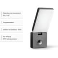 Miniatyrbild 2 av 4: LED Vägglampa - SEBSON - 15W 900lm - Rörelsedetektor 9m - IP65 - Modern Design