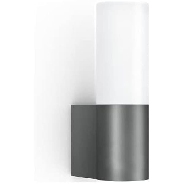 Utomhus LED-vägglampa - STEINEL - L 605 - 11,3 W - 729 lm - Aluminium och opalglas
