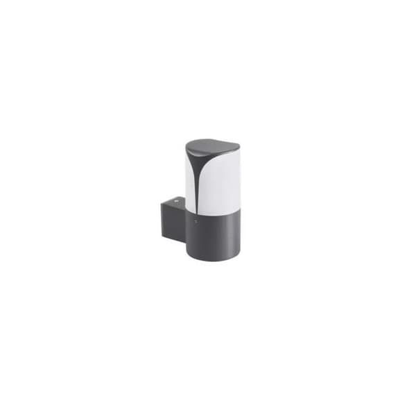 Trädgårdslampa 10W E27 180mm Vattentät IP44 Grafit KL-36543