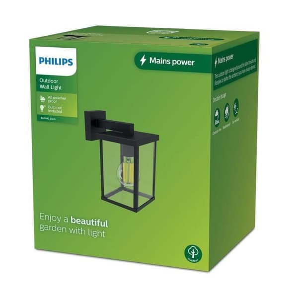 Utomhusapplikation - PHILIPS - BELLINI E27 - Aluminium - IP44 - 1 lampor