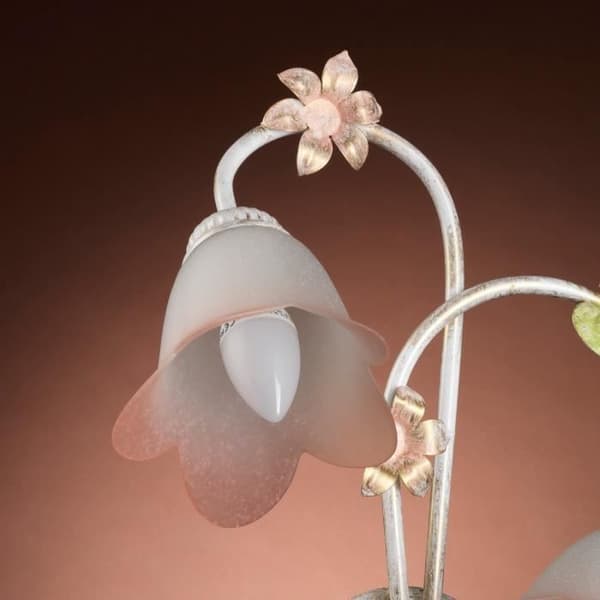 Onli D'ORO Vägglampa, glasskärm, 2x E14