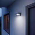 Miniatyrbild 2 av 4: Steinel - ST087555 - Vägglampa, utomhusapplikation med rörelsedetektor och skymningssensor LED L 800 S SI