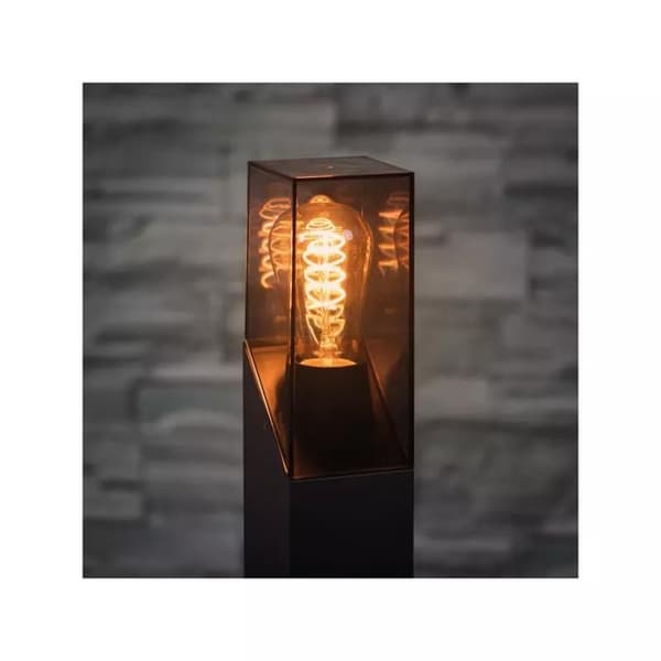 Trädgårdslampa 10W E27 Vattentät IP44 250mm Grafit KL-36548