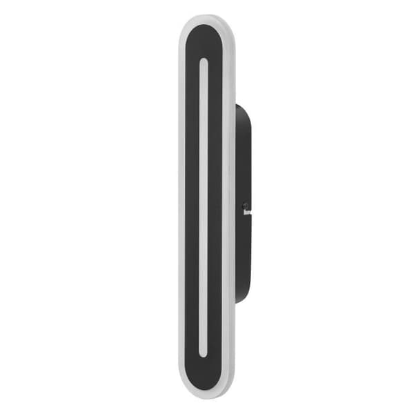 LEDVANCE Smart LED badrumslampa Svart, 1600LM, 3000-6500K, 400mm x 70mm, IP44, Orbis Bath Wall Light med LED-ljus