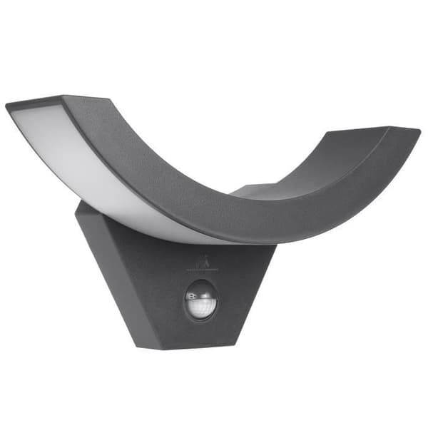 LED-lampa med grå infraröd rörelsesensor
