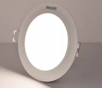 Philips LED-alasvalo upotettu erittäin ohut kattovalaisin piilotettu reikävalo kotitalouksien upotettu kohdevalo olohuoneen tynnyrivalo