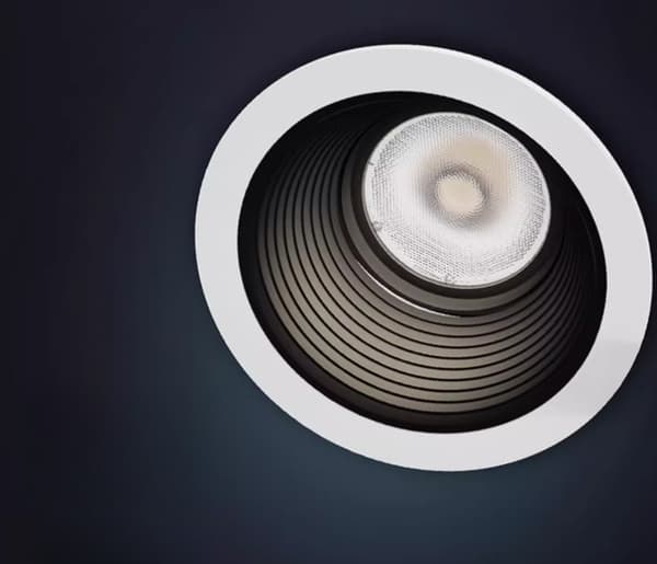 Philips Spotlight Upotettu Pieni kukkula Syvä kupoli häikäisemätön alasvalo Täyden spektrin silmien suojaus Olohuone Kotitalous