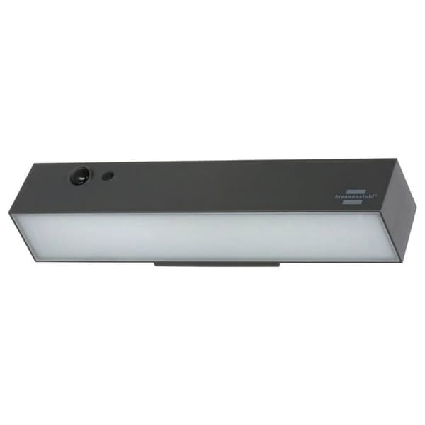 Brennenstuhl SOL 1000 Cubus 1173740001 Utomhus solpanel vägglampa 6,9 W neutral vit grå