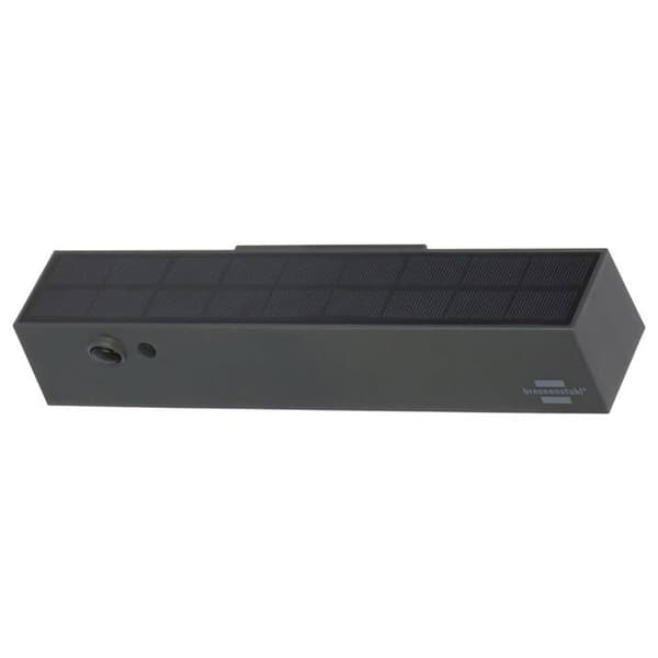Brennenstuhl SOL 1000 Cubus 1173740001 Utomhus solpanel vägglampa 6,9 W neutral vit grå