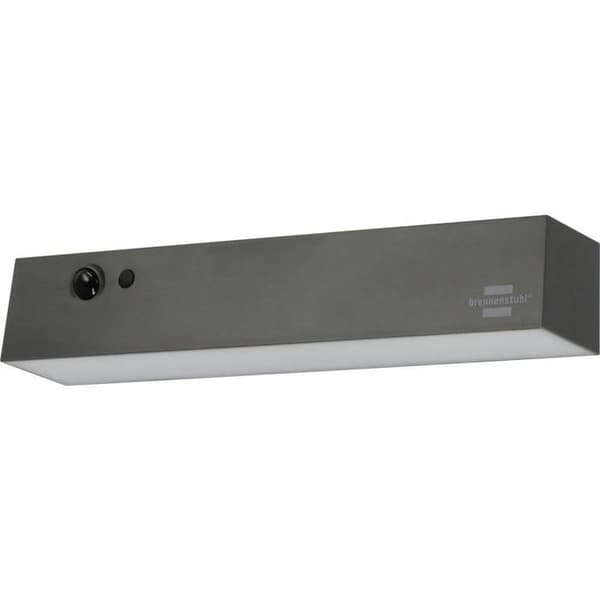 Brennenstuhl SOL 1000 Cubus 1173740001 Utomhus solpanel vägglampa 6,9 W neutral vit grå Grå