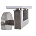 Miniatyrbild 4 av 4: Vägglampa DKD Heminredning Silver Metall Polyester Vit 220 V 40 W (25 x 14 x 24 cm)