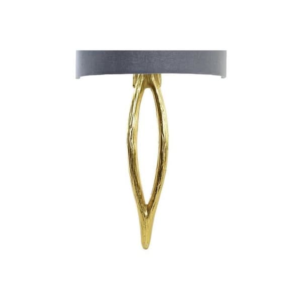 guld metall polyester vägglampa 220 v 50 w (30 x 16 x 60 cm)