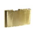 Miniatyrbild 1 av 4: modern vägglampa i guld i metall (39 x 11,5 x 20,5 cm)
