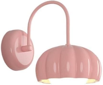 OBOSOE fransk creme stil led væglampe, lys beige, moderne øjenblid væglampe (inkluderer glødelampe)