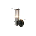 Miniatyrbild 1 av 2: Modern vägglampa, mångsidiga färgtemperaturalternativ, hållbar konstruktion,1 Huvud Svart, varmt ljus