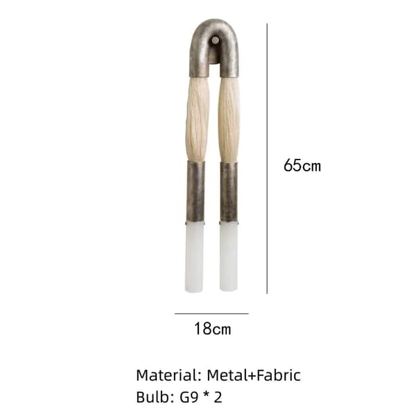 Nyhet Vägglampa, Dimbar LED, Elegant Design,Silver, Varm vit (2700-3500K)