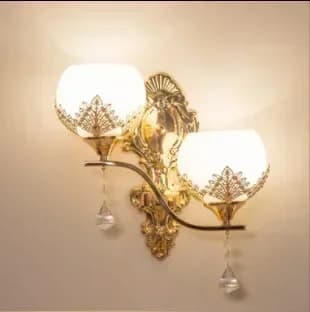 Vägglampa, Modern Stil, LED Ljuskälla,D
